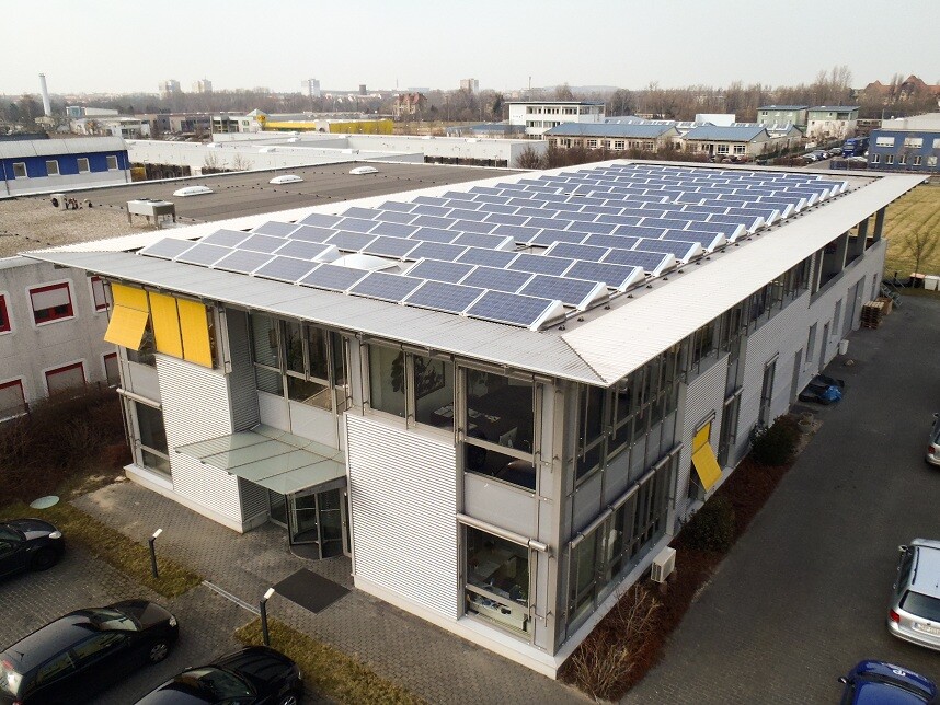 Leipzig: Solaranlage in Aktion